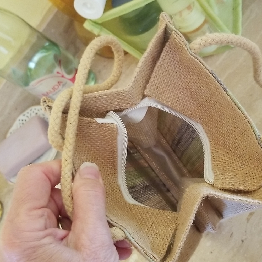 NWOT Rafia small bag - Picture 5 of 5
